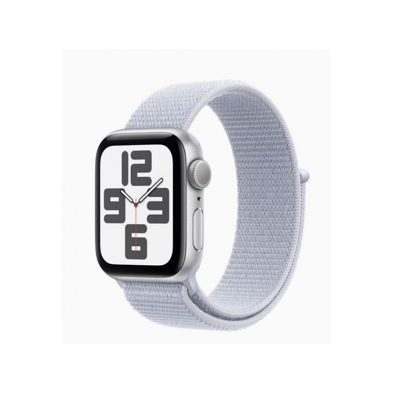 Apple Watch SE GPS 40 mm alu argenté sports bleu nuage MXEE3QF/A