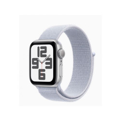 Apple Watch SE GPS 40 mm alu argenté sports bleu nuage MXEE3QF/A