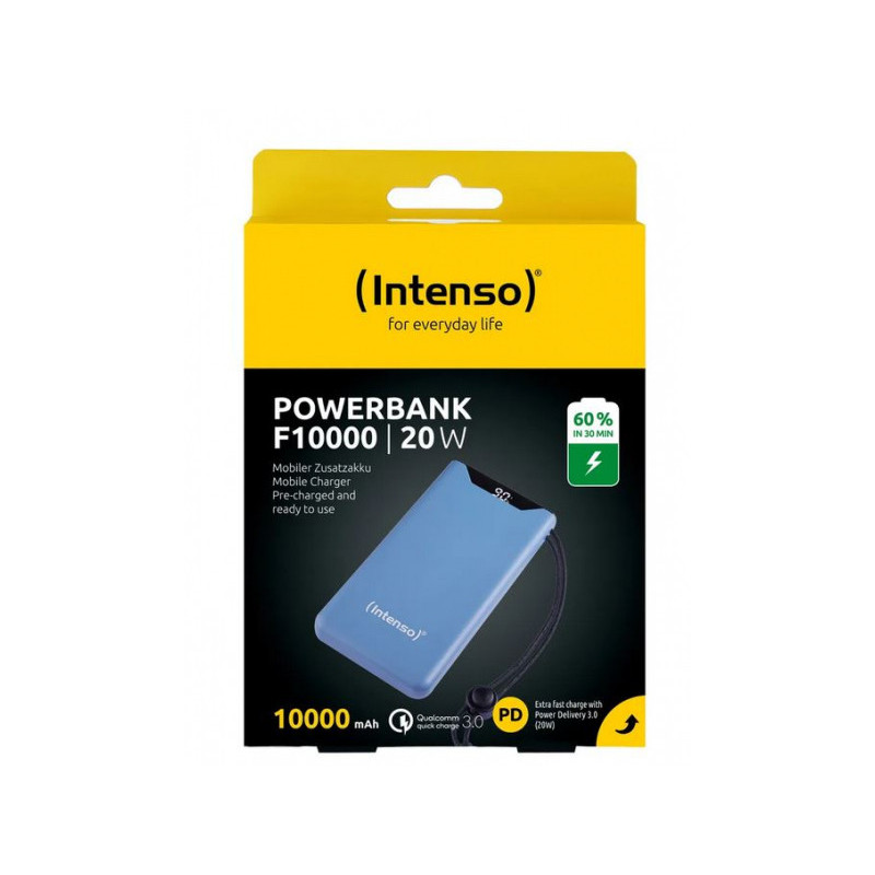 Intenso Power Bank F10000 10000mAh Blue (7332035) - 20W
