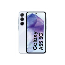 Samsung Galaxy A55 5G 256Go Bleu Glacé Awesome (SM-A556BLBCEUE)