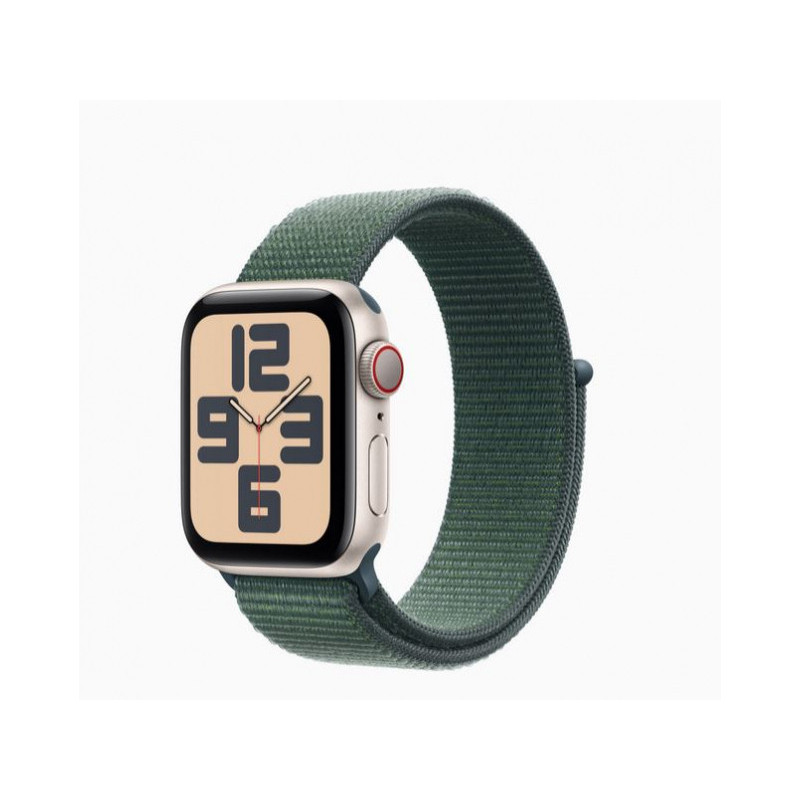 Apple Watch SE Starlight 40mm GPS+Cell Sports Vert (MXGH3QF/A)