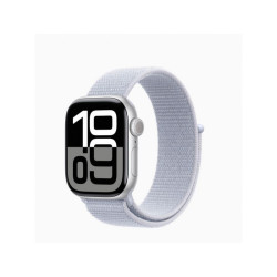 Apple Watch SE GPS + Cell 40mm Alu Argent Sport Bleu Nuage (MXGE3QF/A)