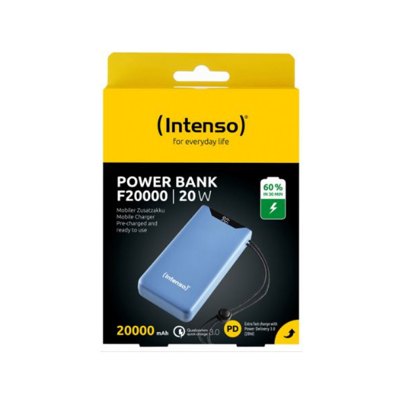 Intenso Powerbank F20000 20000mAh Blue (7332055) - 20W