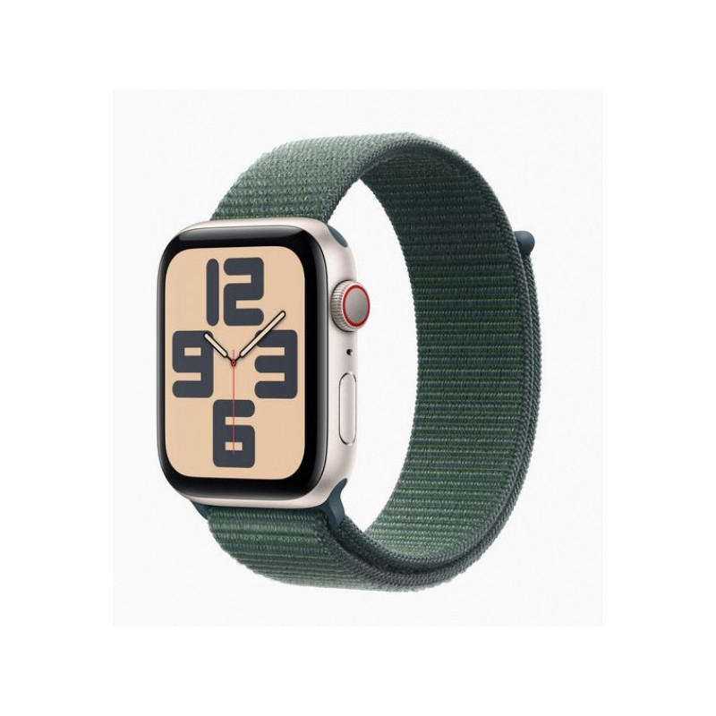 Apple Watch SE Starlight 44mm GPS+Cellulaire Sport Vert Lac (MXGV3QF/A)
