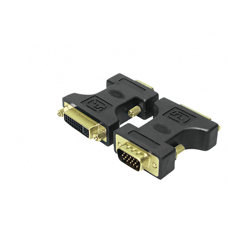 LogiLink DVI Adapter DVI-I/F to VGA/M 1080p Black AD0002 LogiLink DVI Adapter DVI-I/F to VGA/M 1080p Black AD0002