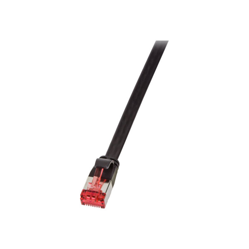 LogiLink Slimline Patch Cable 2m Black CF2053S LogiLink Slimline Patch Cable 2m Black CF2053S