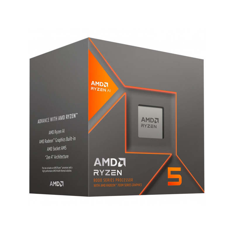 AMD Ryzen 5 8600G Box 5 GHz 22 MB 100-100001237BOX AMD Ryzen 5 8600G Box 5 GHz 22 MB 100-100001237BOX