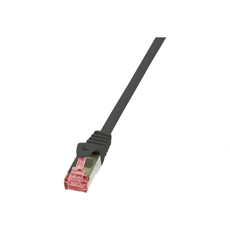 LogiLink PrimeLine Patch Cable 0.5m Black CQ2023S LogiLink PrimeLine Patch Cable 0.5m Black CQ2023S