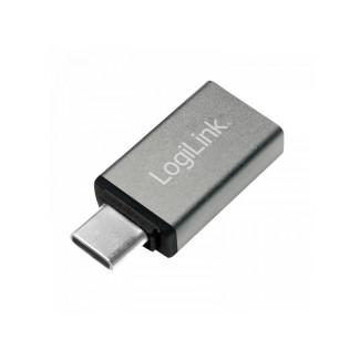 LogiLink Adatateur USB 3.2 Gen1 Type-C C/M vers USB-A/F. OTG. silver AU0042