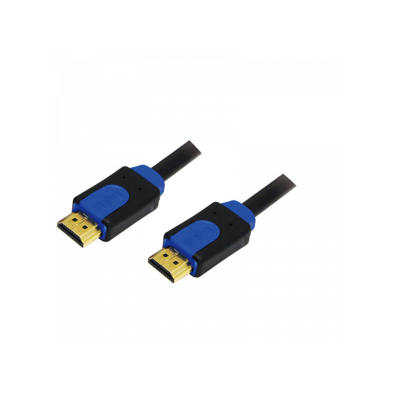 LogiLink câble HDMI. A/M vers A/M. 4K/30 Hz. noir/bleu. 3m CHB1103 LogiLink câble HDMI. A/M vers A/M. 4K/30 Hz. noir/bleu. 3m CHB1103