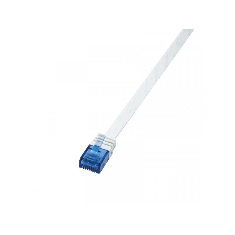 LogiLink SlimLine câble réseau 25cm Blanc CF2011U LogiLink SlimLine câble réseau 25cm Blanc CF2011U