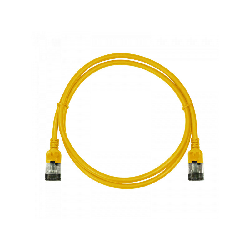 LogiLink Ultraflex SlimLine câble réseau 0.3m Cat6a jaune CQ9017S LogiLink Ultraflex SlimLine câble réseau 0.3m Cat6a jaune CQ9017S