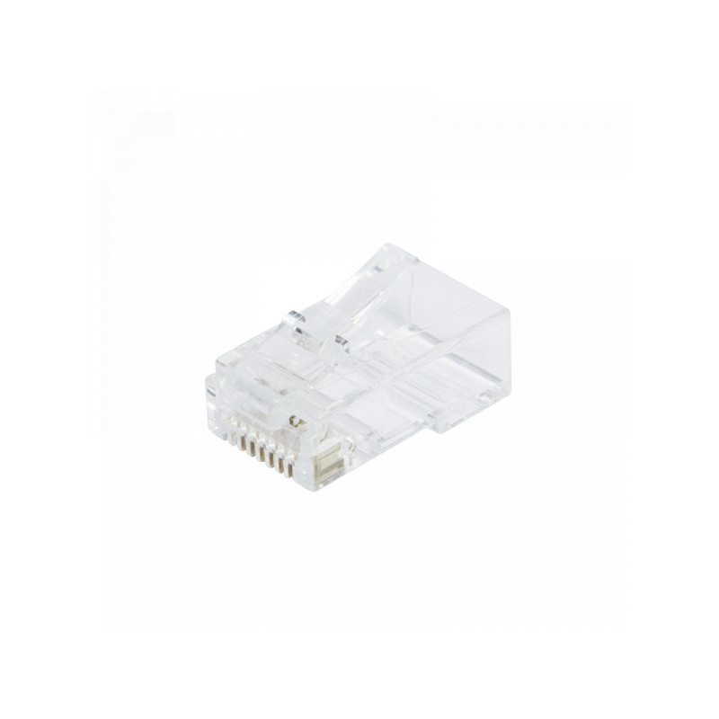 LogiLink RJ-45 Pack de 100 connecteurs réseau transparents MP0002