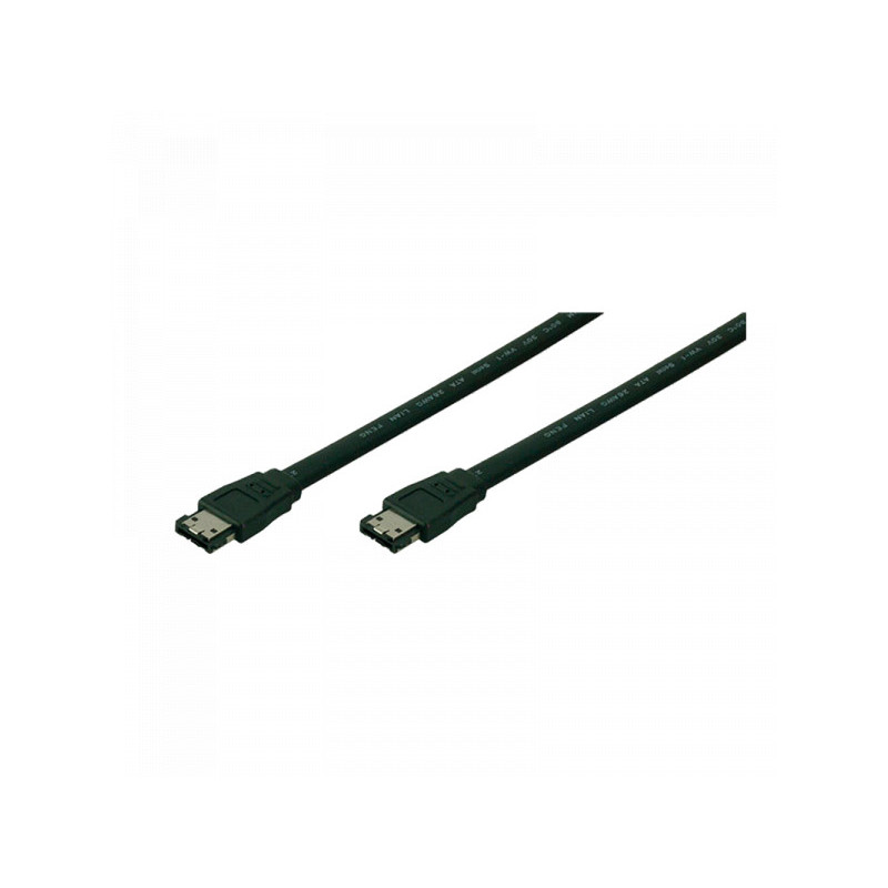 LogiLink eSATA cable with securing tab 75 cm CS0010