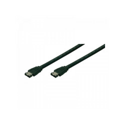 LogiLink eSATA cable with securing tab 75 cm CS0010