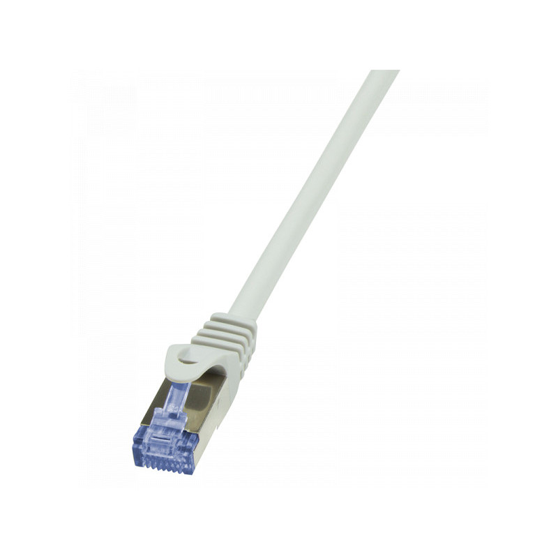 LogiLink Patchkabel PrimeLine. Cat.6A. S/FTP. grau. 0.25m CQ3012S LogiLink Patchkabel PrimeLine. Cat.6A. S/FTP. grau. 0.25m CQ3012S
