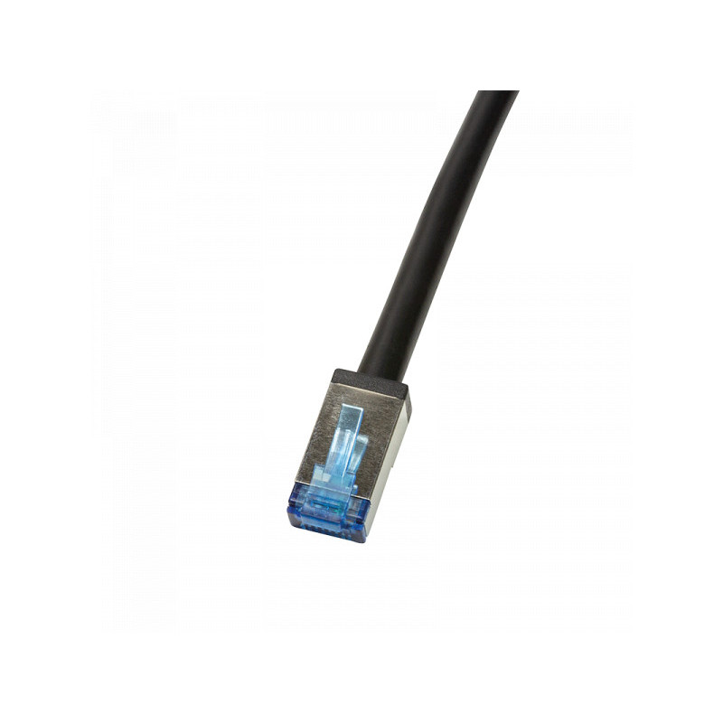 LogiLink Patch cable outdoor Cat.6A S/FTP 1m black CQ7033S LogiLink Patch cable outdoor Cat.6A S/FTP 1m black CQ7033S