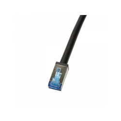LogiLink Patch cable outdoor Cat.6A S/FTP 1m black CQ7033S