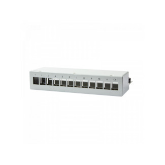 LogiLink Deskop Keystone Panel for up to 12 Keystone Modules NK4052