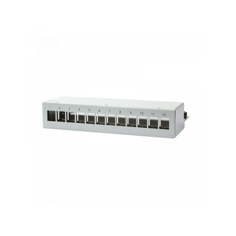 LogiLink Deskop Keystone Panel for up to 12 Keystone Modules NK4052