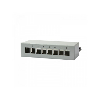 LOGILINK Deskop Keystone Panel für bis zu 8 Keystone Module NK4051