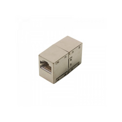 LogiLink RJ45 mini patch cable connector Cat.5e. metal housing NP0031