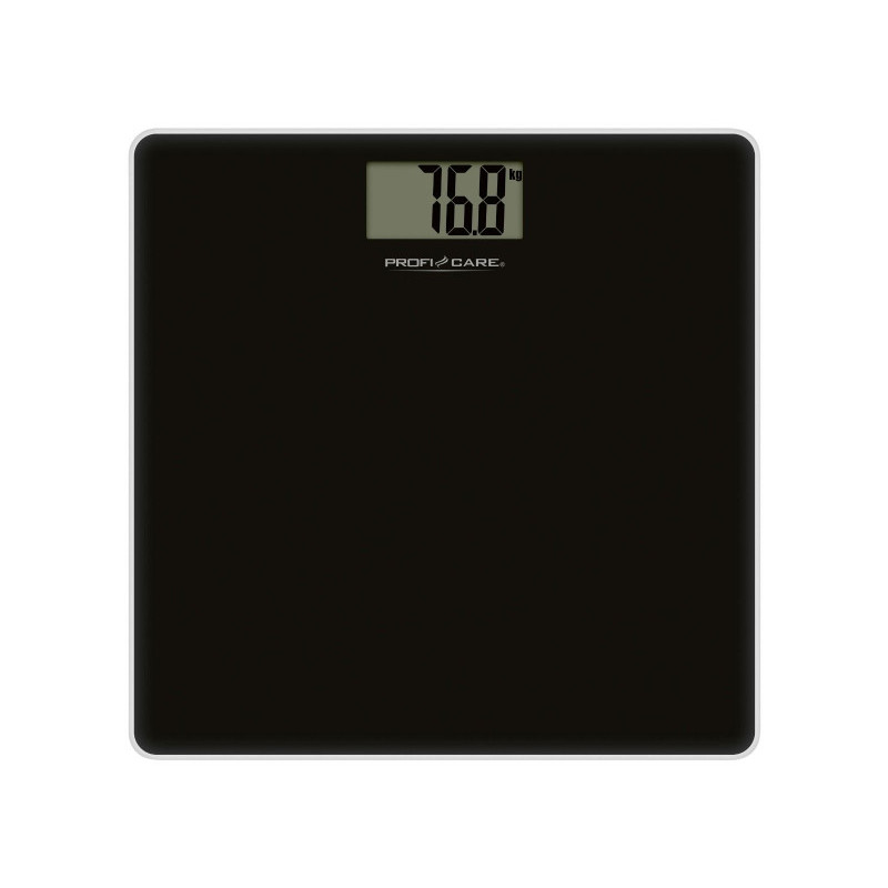 ProfiCare Balance personnelle en verre Noir PC-PW 3122