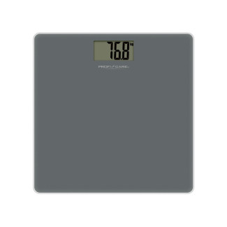 ProfiCare Balance personnelle en verre  Gris PC-PW 3122