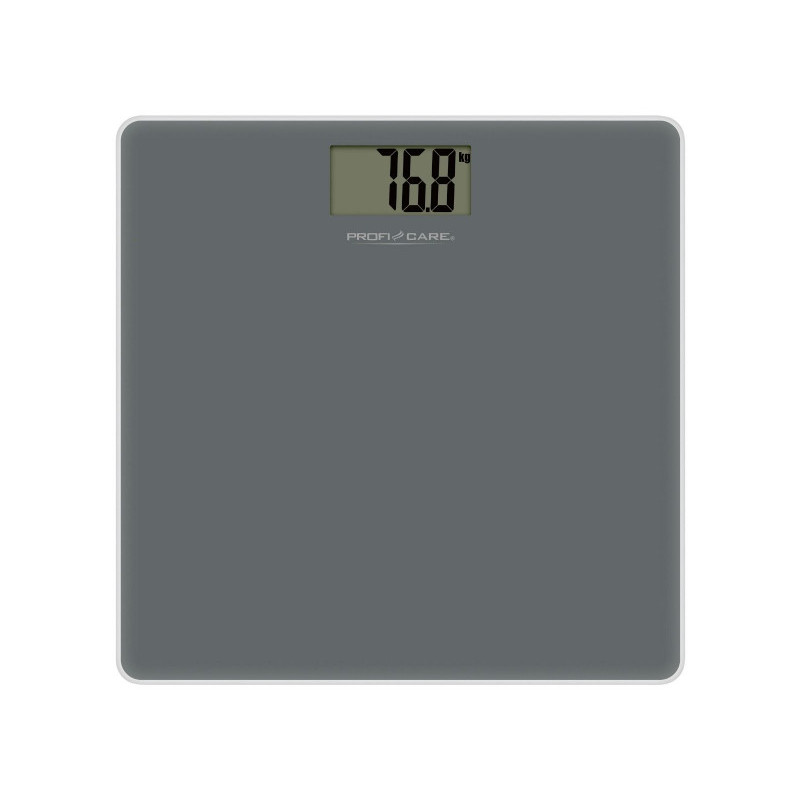 ProfiCare Balance personnelle en verre  Gris PC-PW 3122