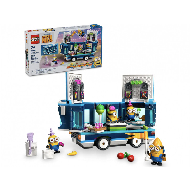 LEGO Minions Le disco-bus des Minions (75581)