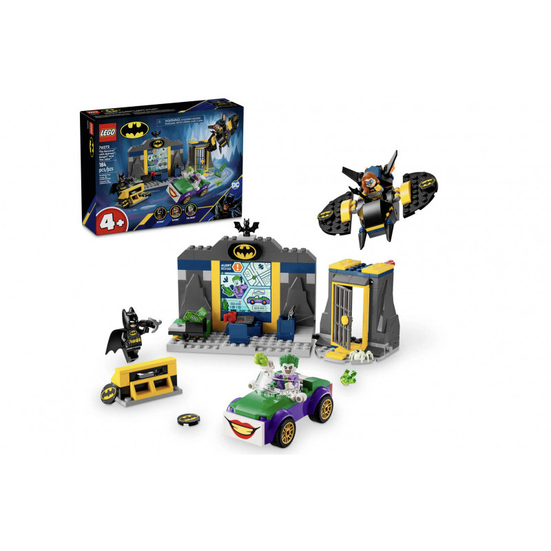 LEGO DC - La Batcave avec Batman. Batgirl et Le Joker 76272)