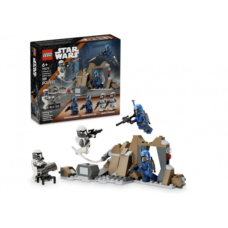 LEGO Star Wars - Pack de combat de l?embuscade sur Mandalore (75373)