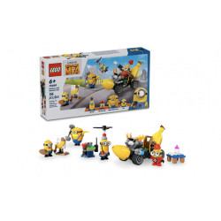LEGO - Les Minions et la voiture-banane (75580)