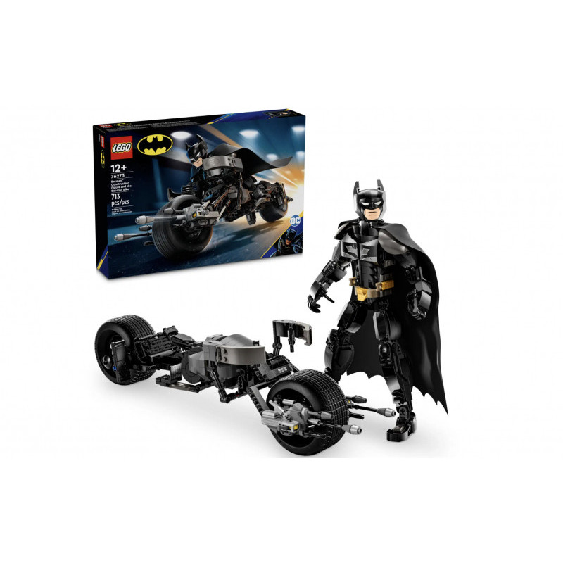 LEGO DC - La figurine de Batman et la moto Bat-Pod (76273)