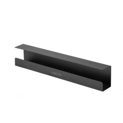 LogiLink KAB0070 - Plateau de câbles - Bureau - Acier - Noir KAB0070