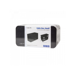 LogiLink Boitier de rangement de câbles - noir KAB0060
