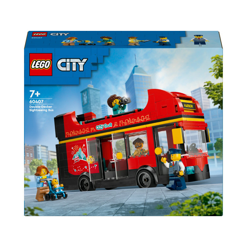 LEGO City - Le bus rouge à deux étages (60407)