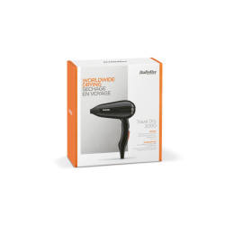 BaByliss Travel Dry 2000 Hairdryer Black 5344E