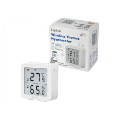 LogiLink Wi-Fi Smart Thermo-Hygrometer Tuya compatible White SC0116