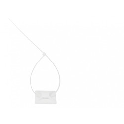 LogiLink Cable Ties PA66 100 pieces transparent W 2.5mm L 100mm KAB0001