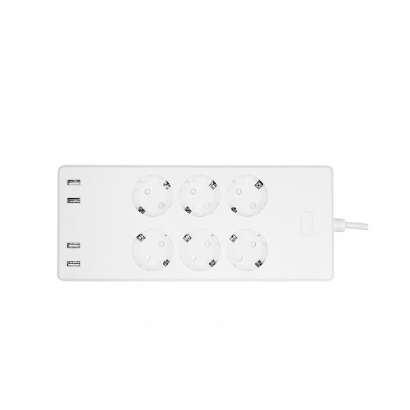 LogiLink Wi-Fi Smart power strip 6-way 4x USB Tuya compatible SH0105 LogiLink Wi-Fi Smart power strip 6-way 4x USB Tuya compatible SH0105