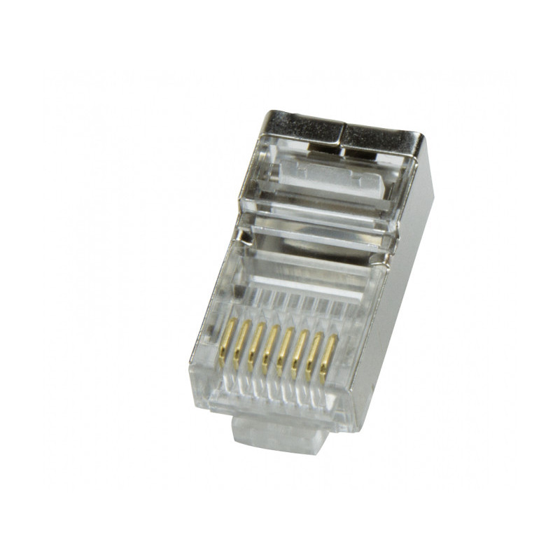 LogiLink RJ45 Modular Plug Cat.5e Shielded 100 pieces MP0003