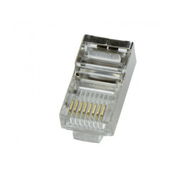 LogiLink RJ45 Modular Plug Cat.5e Shielded 100 pieces MP0003