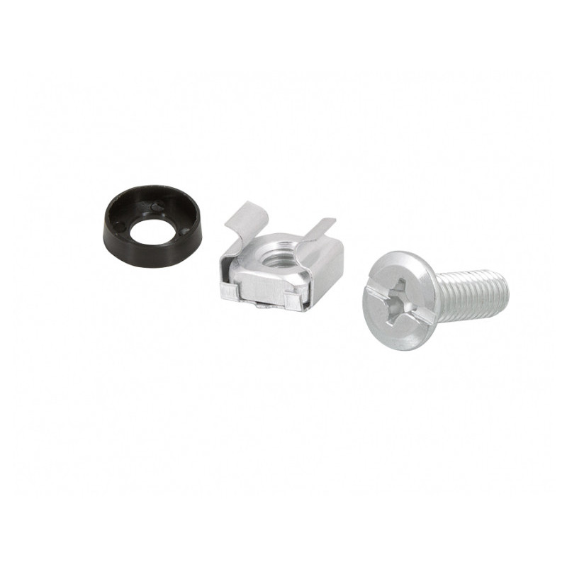 LogiLink M6 Screws + Cage Nuts fastening set 50 pack AC0112 LogiLink M6 Screws + Cage Nuts fastening set 50 pack AC0112