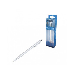 LogiLink Touch Pen with integrated Ballpoint pen Silver AA0041