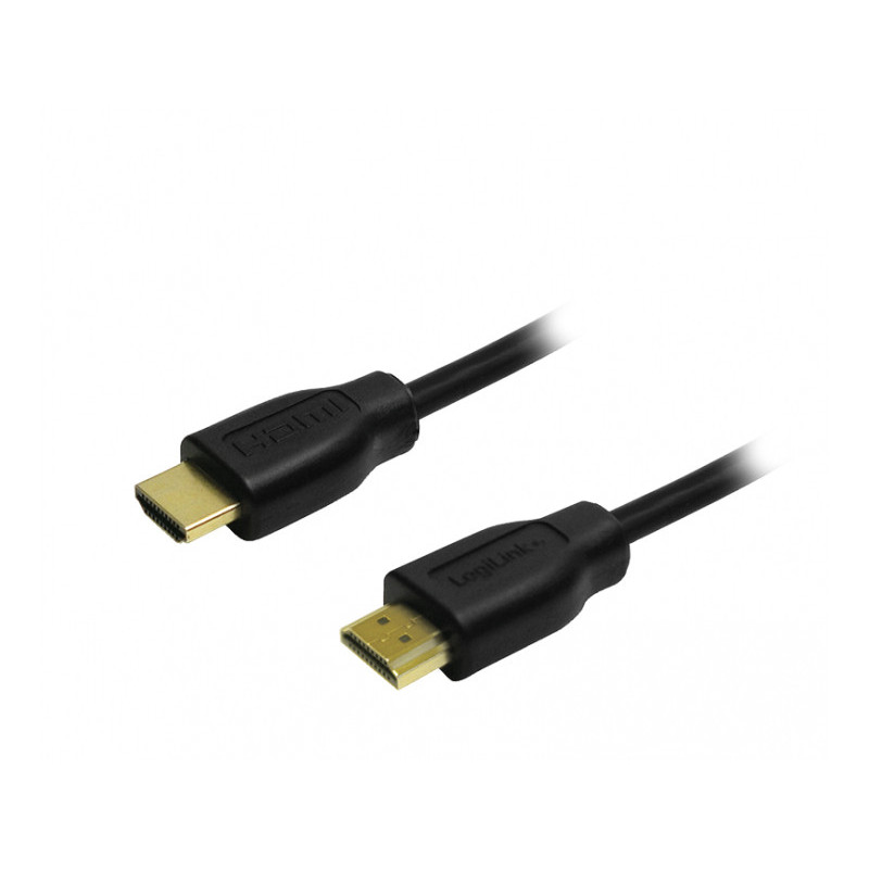 LogiLink HDMI Cable A/M to A/M 4K/30 Hz 10m Black CH0053 LogiLink HDMI Cable A/M to A/M 4K/30 Hz 10m Black CH0053