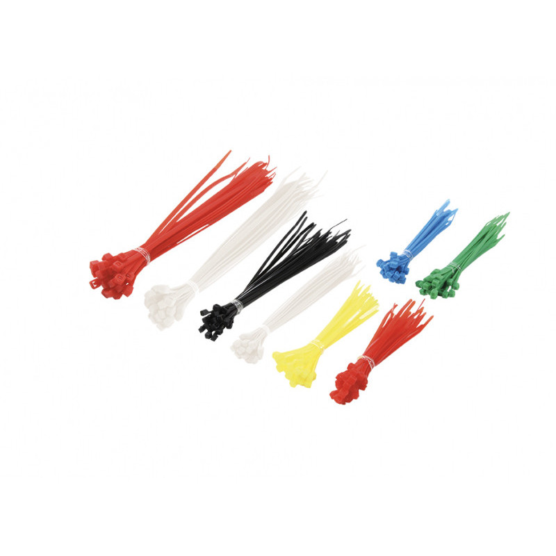 LogiLink Cable Tie set PA66 200 pieces multiple length Mixed Colors KAB0018 LogiLink Cable Tie set PA66 200 pieces multiple length Mixed Colors KAB0018