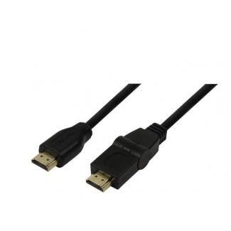 LogiLink HDMI Cable A/M to A/M 180° Rotatable 4K/24 Hz 1.8m CH0052