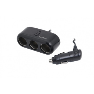LogiLink LogiLink cigarette lighter distributor 3-way 120W PA0038 PA0038