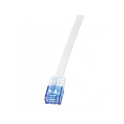 LogiLink Patch Cable SlimLine flat Cat.5e U/UTP White 15m CP0140